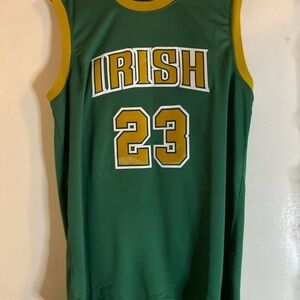 Lebron James irish high school embroidered jersey basketball